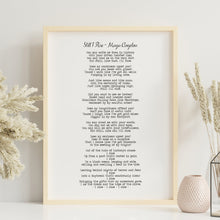 Load image into Gallery viewer, Still I Rise Maya Angelou poem Feminist Art Wall Art