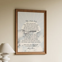Load image into Gallery viewer, Why I Wake Early By Mary Oliver Poem Wall Art Print