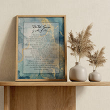 Load image into Gallery viewer, Wild Geese Poetry Wall Art by Mary Oliver