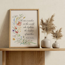 Load image into Gallery viewer, Charles Dickens Quote Doctor Marigold's Prescriptions Book Quote Print Literary Wall Art