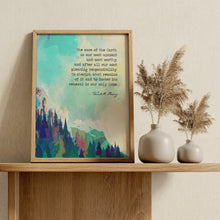 Load image into Gallery viewer, Wendell Berry Quote Print "The Care Of The Earth"