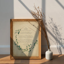 Load image into Gallery viewer, E.E. Cummings I Carry Your Heart Poem Print ORIGINAL STYLE