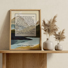 Load image into Gallery viewer, Once There Were Brook Trout – Cormac McCarthy The Road Quote Print
