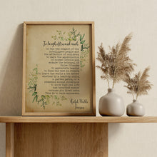 Load image into Gallery viewer, To Laugh Often and Much Print – Success Quote Print Ralph Waldo Emerson Quote