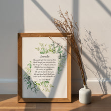 Load image into Gallery viewer, Comrades Poem Print by Eva Gore-Booth