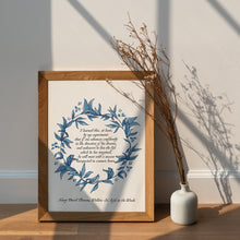 Load image into Gallery viewer, Advance Confidently Henry David Thoreau Quote Print – Inspirational Walden Quote