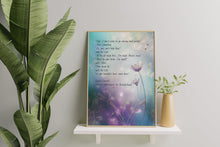 Load image into Gallery viewer, Alice in Wonderland Quote Print – “We’re All Mad Here” | Lewis Carroll