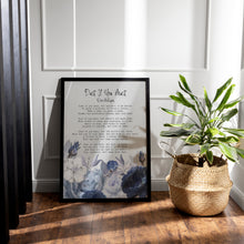 Load image into Gallery viewer, Dust If You Must Poem Print Rose Milligan