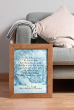 Load image into Gallery viewer, Alice's Adventures in Wonderland "I Wonder If the Snow Loves the Trees" – Lewis Carroll Quote Print