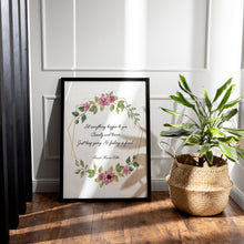 Load image into Gallery viewer, Let Everything Happen to You – Rainer Maria Rilke Quote Print