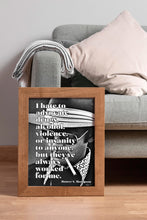 Load image into Gallery viewer, Hunter S. Thompson Quote Print – I Hate to Advocate Drugs, Alcohol, Violence or Insanity