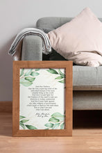 Load image into Gallery viewer, And This I Believe – John Steinbeck Quote Print, East of Eden Botanical Wall Art