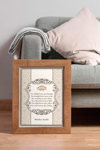 Load image into Gallery viewer, Mahatma Gandhi Quote Print - Your Beliefs Become Your Thoughts
