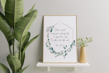 Load image into Gallery viewer, Eleanor Roosevelt Quote Print "I Have Spent Many Years of My Life in Opposition..."