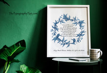 Load image into Gallery viewer, Advance Confidently Henry David Thoreau Quote Print – Inspirational Walden Quote