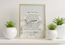 Load image into Gallery viewer, Why I Wake Early By Mary Oliver Poem Wall Art Print