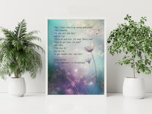Load image into Gallery viewer, Alice in Wonderland Quote Print – “We’re All Mad Here” | Lewis Carroll