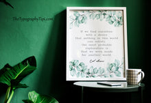 Load image into Gallery viewer, C S Lewis Quote Print Wall Art, Made for another world
