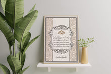 Load image into Gallery viewer, Mahatma Gandhi Quote Print - Your Beliefs Become Your Thoughts