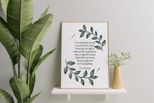 Load image into Gallery viewer, Be Yourself Quote Print by E E Cummings