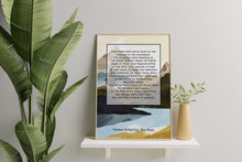 Load image into Gallery viewer, Once There Were Brook Trout – Cormac McCarthy The Road Quote Print
