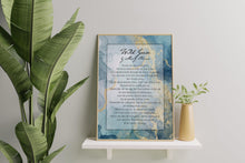 Load image into Gallery viewer, Wild Geese Poetry Wall Art by Mary Oliver