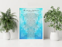 Load image into Gallery viewer, Do Not Love Half Lovers – Kahlil Gibran Poem Print