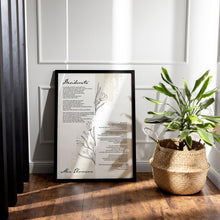 Load image into Gallery viewer, Desiderata Poem Print by Max Ehrmann