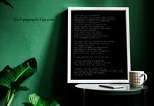 Load image into Gallery viewer, Trust Me It’s Paradise Print – The Beach Movie Monologue