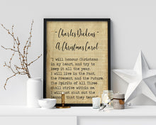 Load image into Gallery viewer, A Christmas Carol, Charles Dickens: Christmas Decor