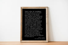 Load image into Gallery viewer, Viktor Frankl Quote Print: Man's Search for Meaning