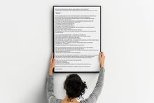 Load image into Gallery viewer, Jocko Willink Print "Good" Inspirational poster - Positive quote inspirational podcast transcript Jocko Willink transcript UNFRAMED