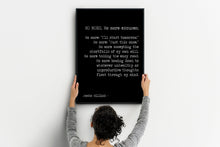 Load image into Gallery viewer, Jocko Willink Print No more excuses motivational podcast Discipline equals freedom book Home Office Wall Art UNFRAMED