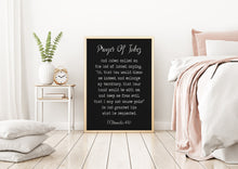 Load image into Gallery viewer, Prayer Of Jabez 1 Chronicles 4:10 1 Chronicles 4 verse 10 prayer print Scripture wall art - Christian wall art UNFRAMED