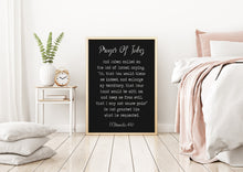 Load image into Gallery viewer, Prayer Of Jabez 1 Chronicles 4:10 Ordination Gift, Christian Artwork - Pastor Gift - Adult Baptism Gift