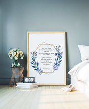 Load image into Gallery viewer, E.E. Cummings Love Poem Print – “Love Is a Place” Wall Art, Romantic Literary Decor