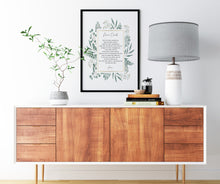 Load image into Gallery viewer, Anima Christi Prayer Print - St. Ignatius prayer - Soul of Christ - Unframed Prayer Print - Catholic Prayer - Christian wall art UNFRAMED