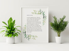 Load image into Gallery viewer, Beautiful Darling Baby Letter Print – Gender Neutral Nursery Prints, Baby Shower Gift