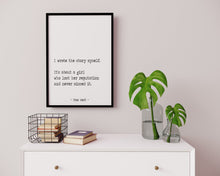 Load image into Gallery viewer, Mae West Quote Print: “I wrote the story myself..."