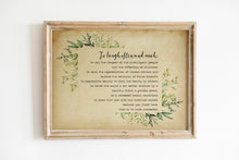 Load image into Gallery viewer, To Laugh Often and Much Ralph Waldo Emerson Quote - This is to have succeeded - Horizontal Print for library decor office Art dorm decor