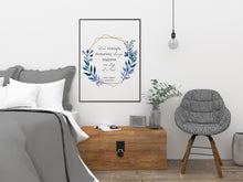 Load image into Gallery viewer, Ruth Bader Ginsburg Quote Print – “Real change, enduring change, happens one step at a time.” - Framed & Unframed Options