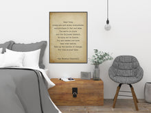 Load image into Gallery viewer, Winston Churchill Quote Print – Be Kind but Be Fierce – Motivational Wall Art for Young Leaders & Change Makers
