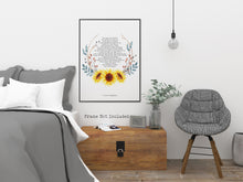 Load image into Gallery viewer, Fitzgerald Quote, For what it's worth - Make the best of it - UNFRAMED wall art