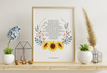 Load image into Gallery viewer, Fitzgerald Quote, For what it's worth - Make the best of it - UNFRAMED wall art