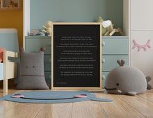 Load image into Gallery viewer, E.E. Cummings Poem Maggie and Milly and Molly and May Art Print Home Decor poetry wall art UNFRAMED