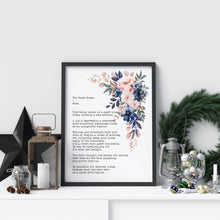 Load image into Gallery viewer, Rumi Quote - The Guest House Poem - Rumi Quote The Guest House Poem by Rumi Inspiring Poem Guest House Decor - Physical Art Print