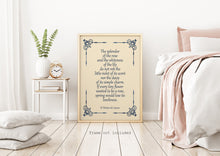 Load image into Gallery viewer, St Thérèse of Lisieux Quote - The splendor of the rose UNFRAMED