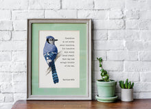 Load image into Gallery viewer, Scripture wall art Matthew 6:34 Print Bible verse Do not worry about tomorrow - Bible print for Home UNFRAMED