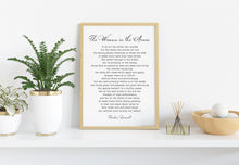Load image into Gallery viewer, Woman in the arena Daring Greatly Theodore Roosevelt speech - Altered from "The Man in the Arena" - Framed & Unframed Options