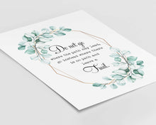 Load image into Gallery viewer, Ralph Waldo Emerson Quote Print "Do not go where the path may lead..."